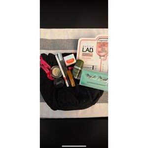 Beauty Bundle Lancome Pouch NARS Revlon Ulta Master Lab Makeup Skincare Set New